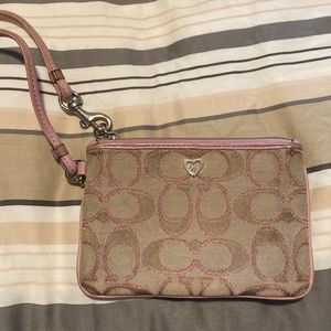 Coach wristlet